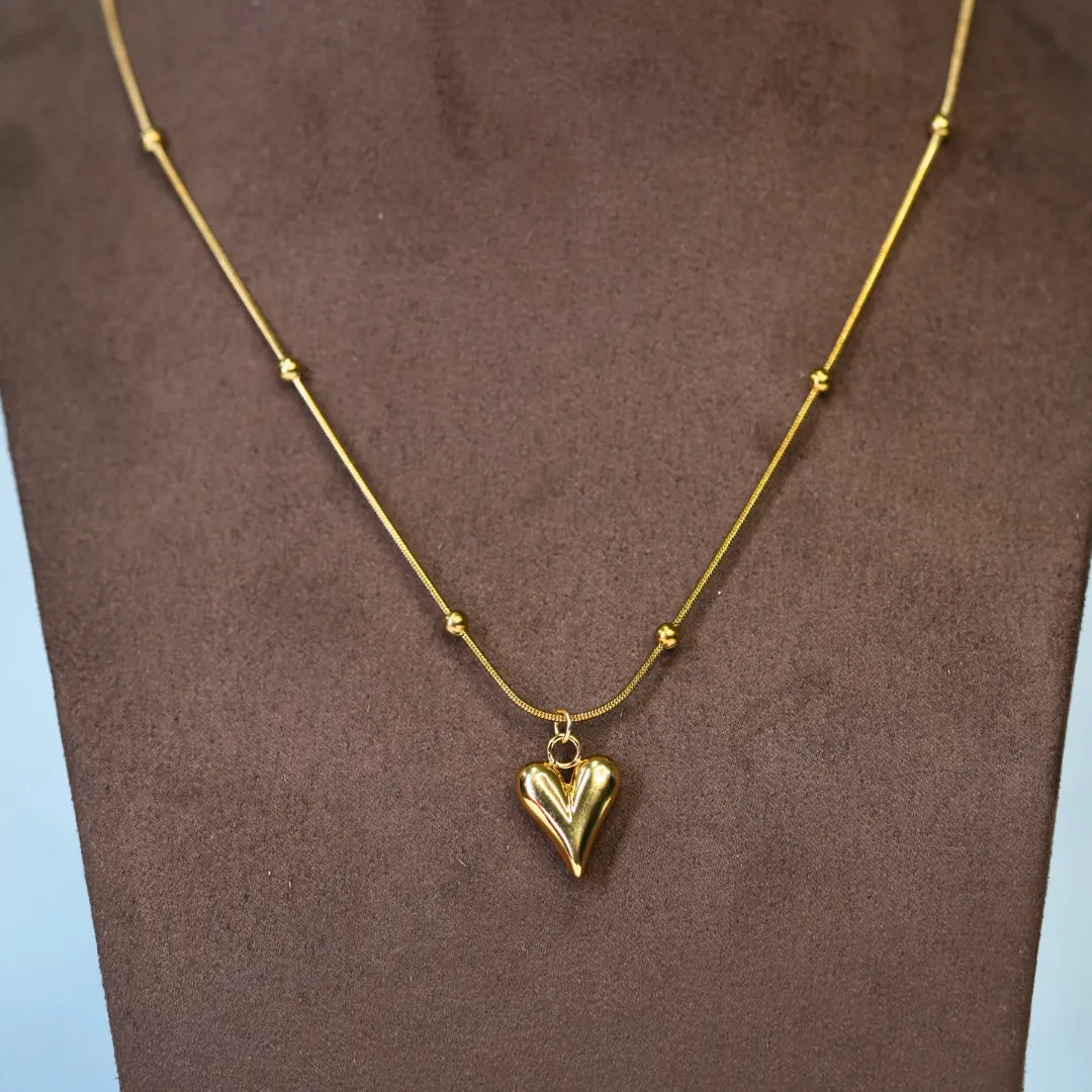 Golden Heart Necklace
