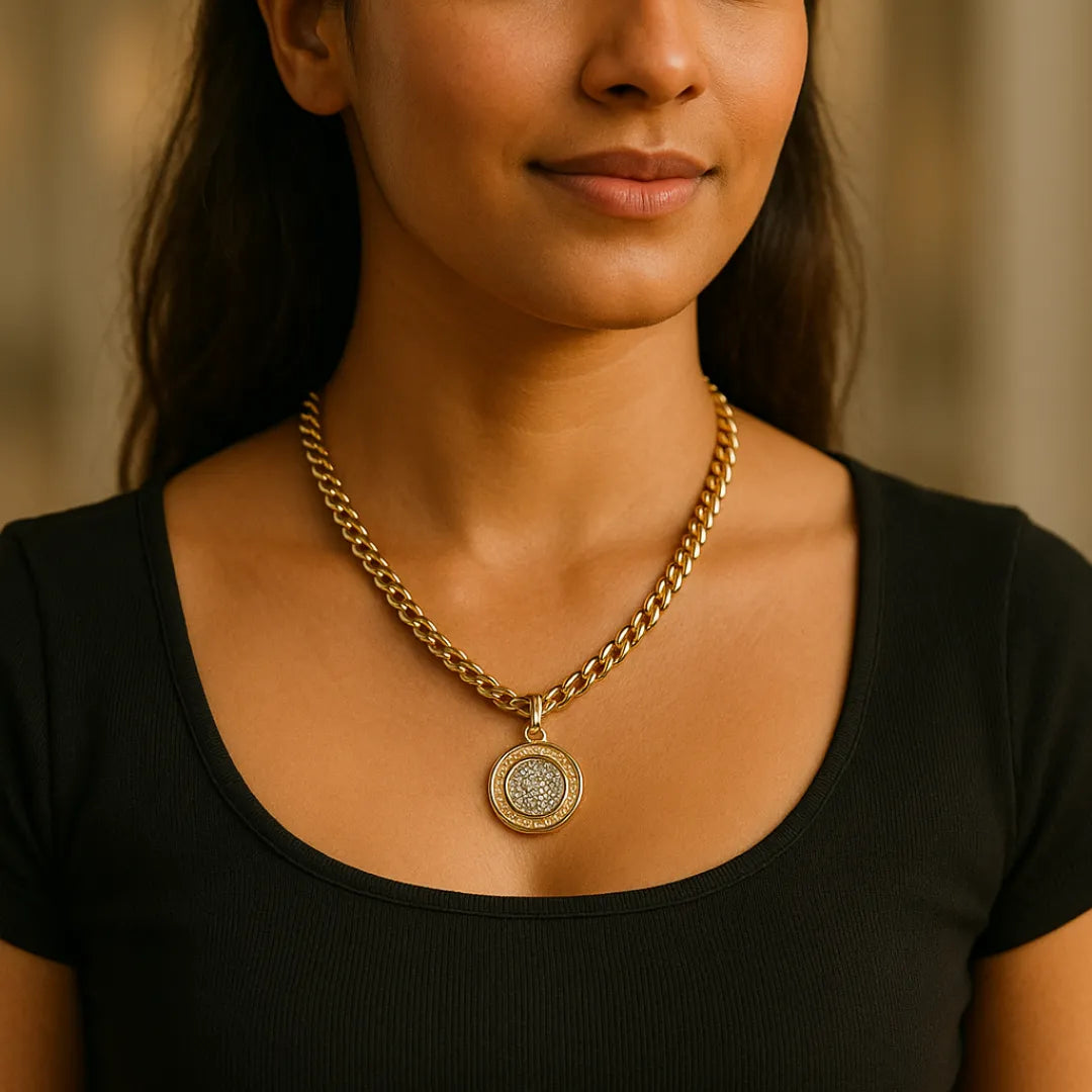 Regal Medallion Necklace