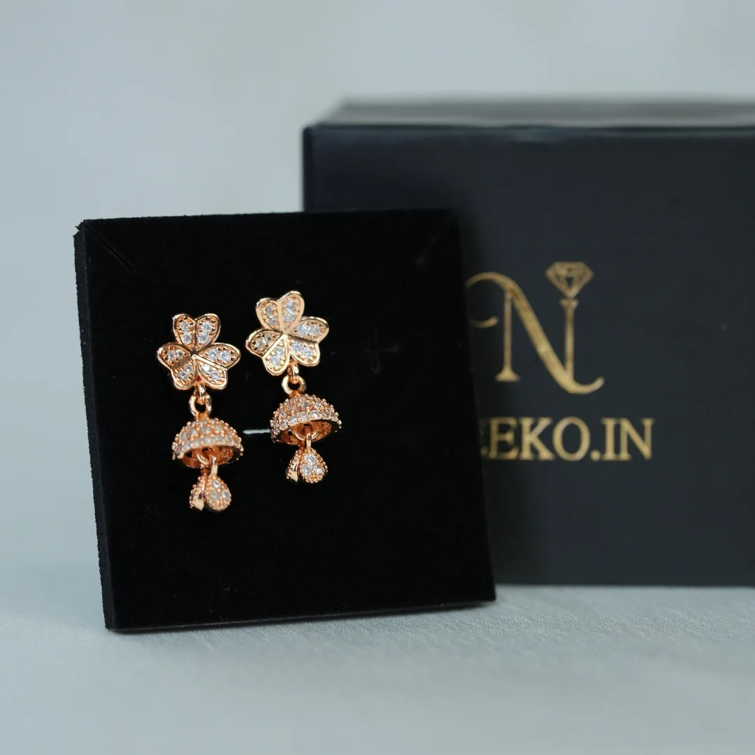 Floral Drop Earrings