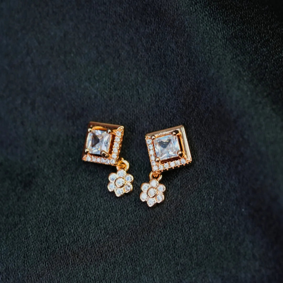 Crystal Bloom Earrings