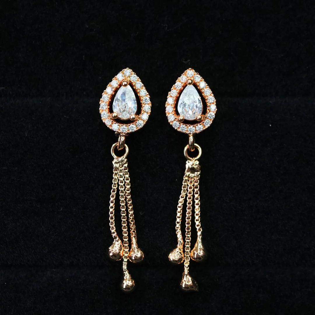 Dewdrop Tassel Earrings