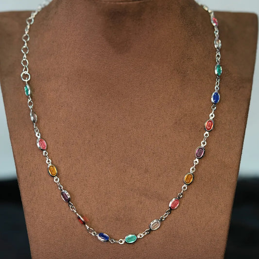 Rainbow Charm Necklace