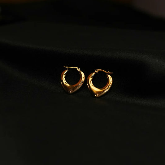Golden Shield Earrings