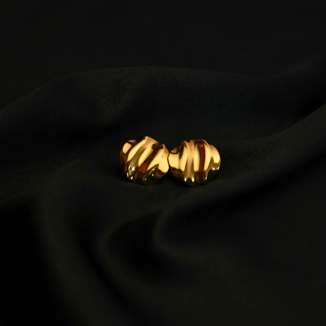 Golden Wave Earrings