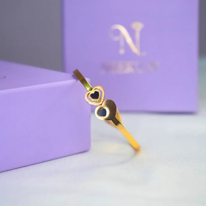 Golden Hearts Bracelet