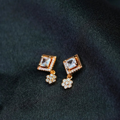 Crystal Bloom Earrings