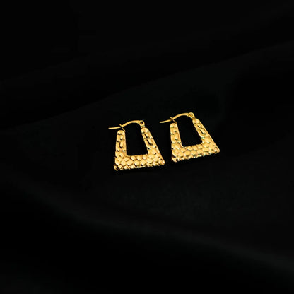 Golden Geo Earrings