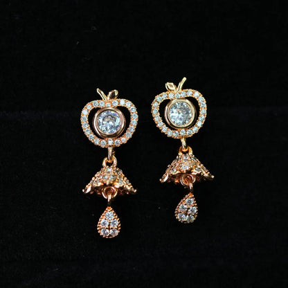 Apple Glow Earrings