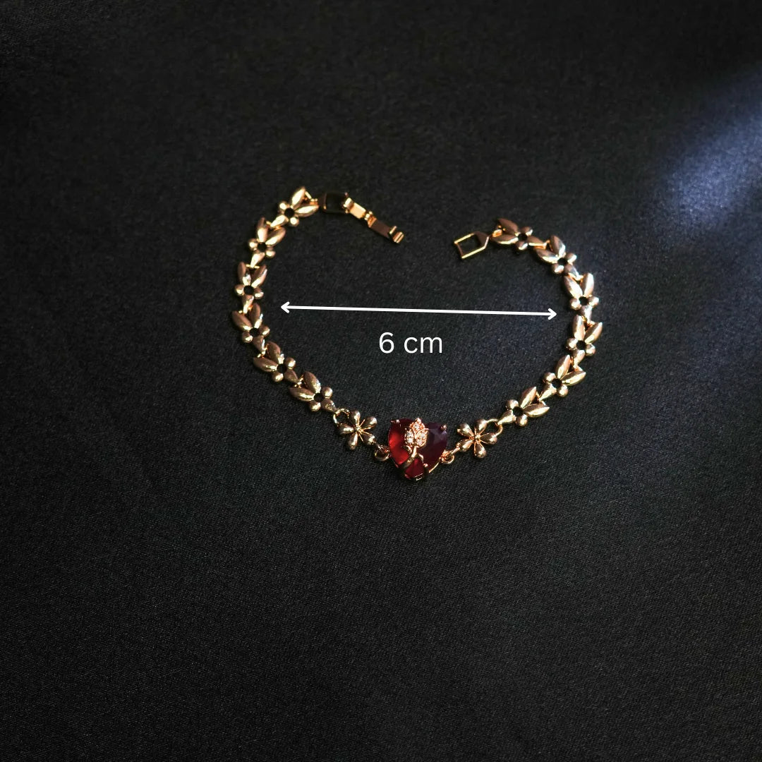 Ruby Amour Bracelet