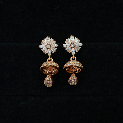 Sparkle Bloom Jhumka