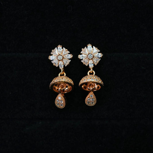 Sparkle Bloom Jhumka
