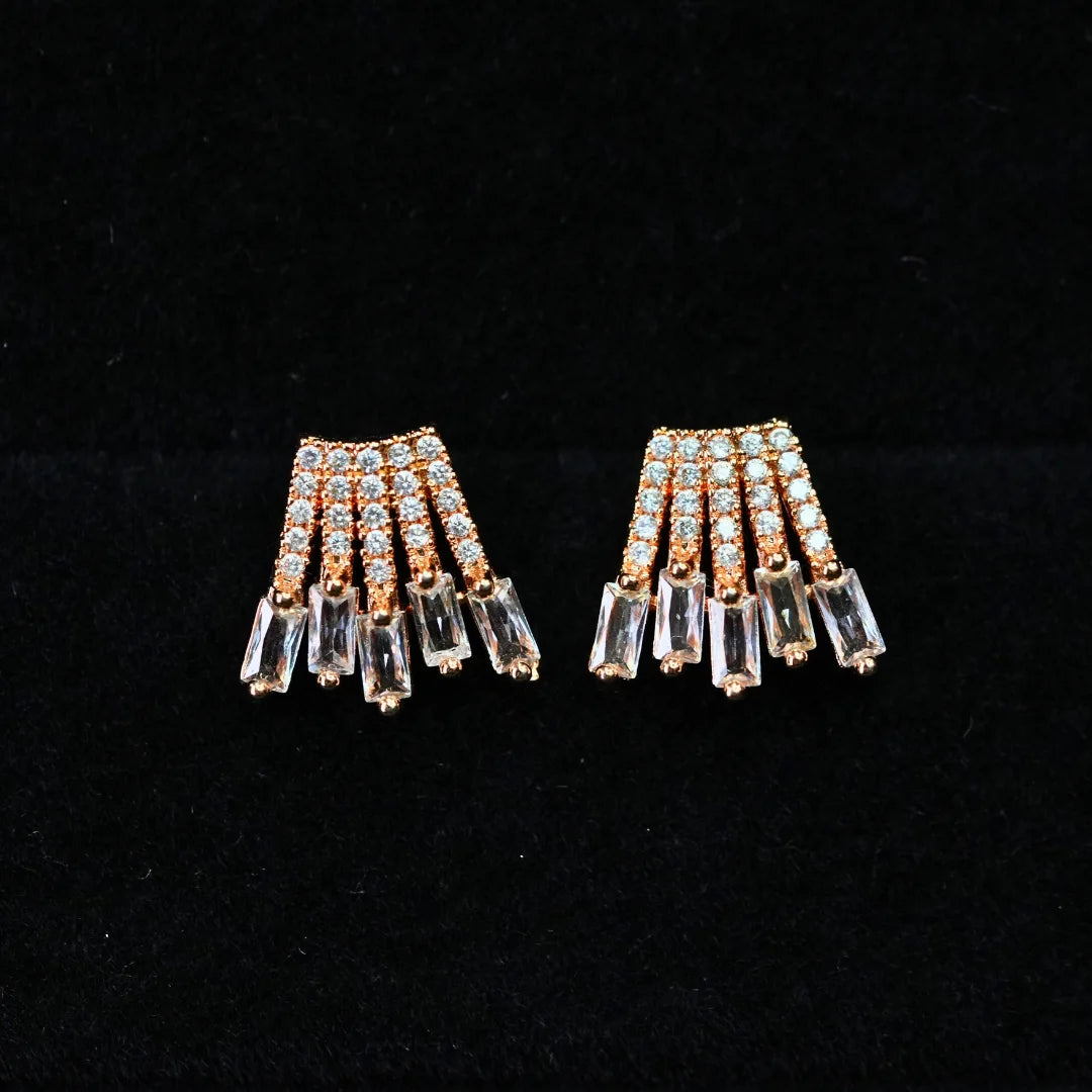 Crystal Fall Studs