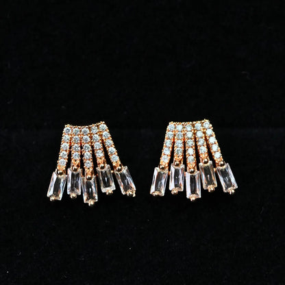Crystal Fall Studs