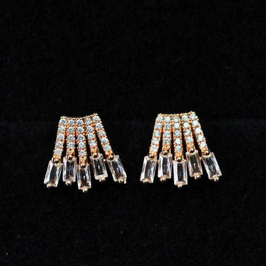 Crystal Fall Studs