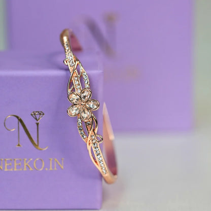Floral Charm Bracelet