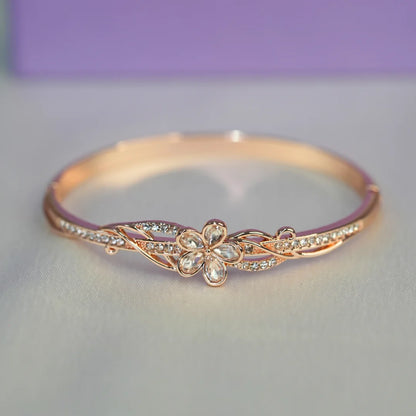 Floral Charm Bracelet