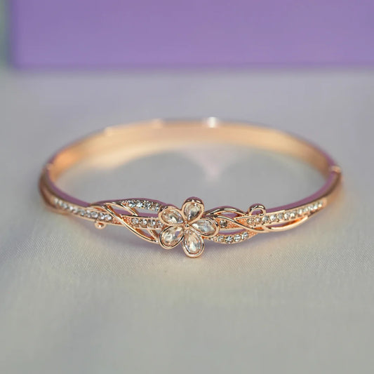 Floral Charm Bracelet