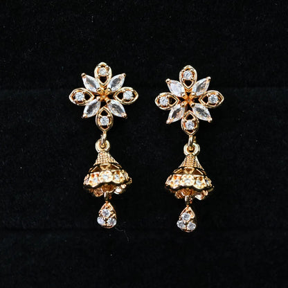 Jhumka Phool Earrings