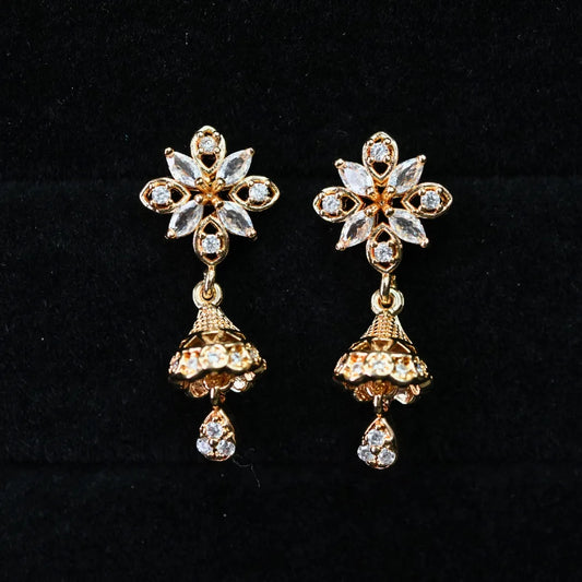 Jhumka Phool Earrings
