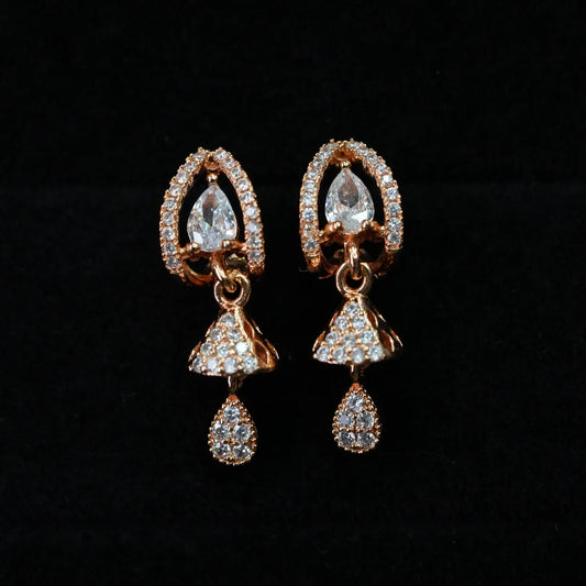 Gold Veil Danglers