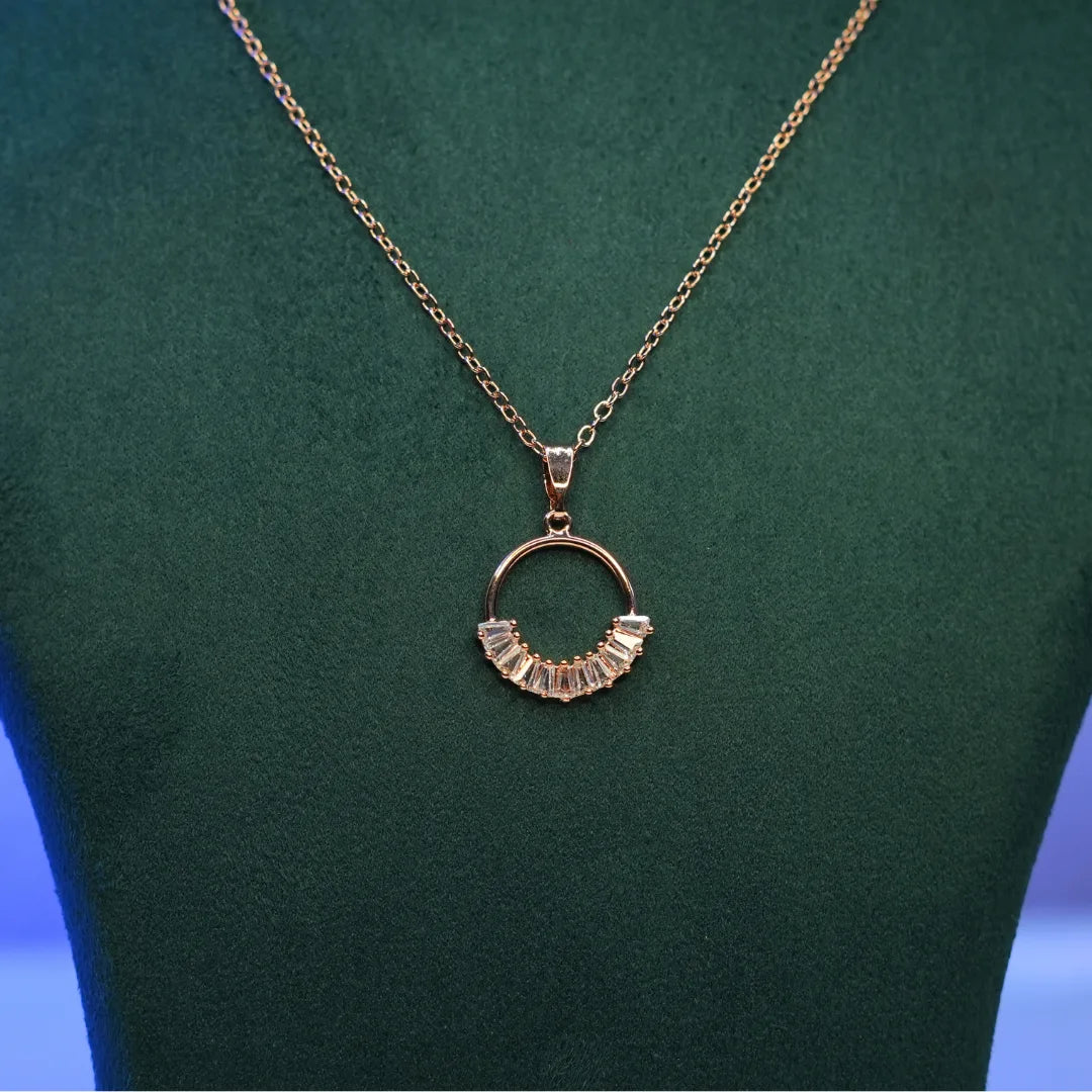 Luna Circle Necklace