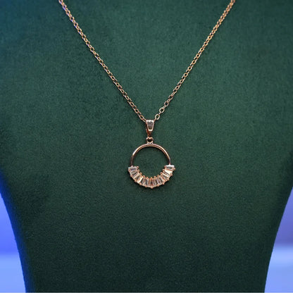 Luna Circle Necklace