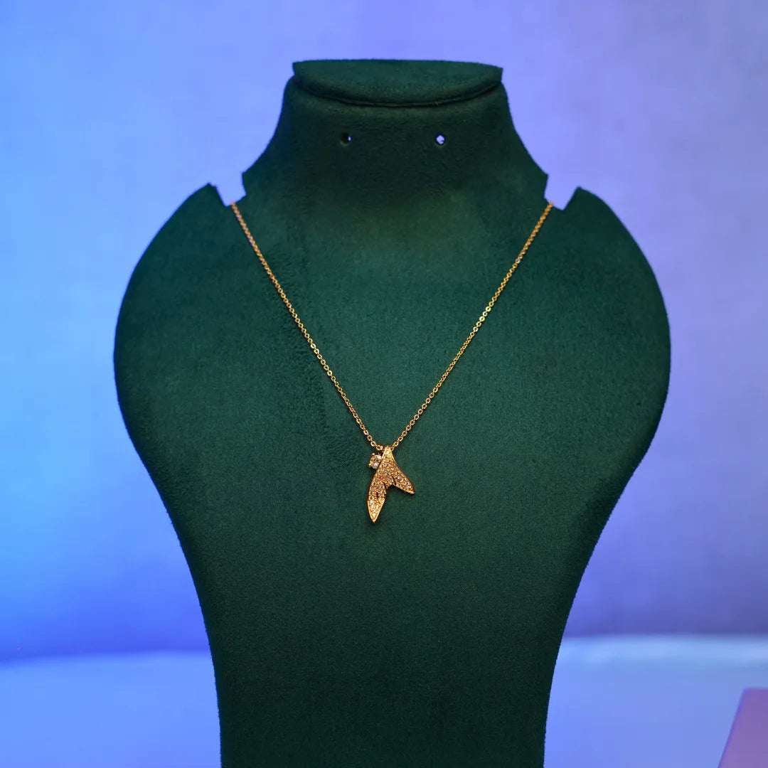 Golden Leaf Necklace