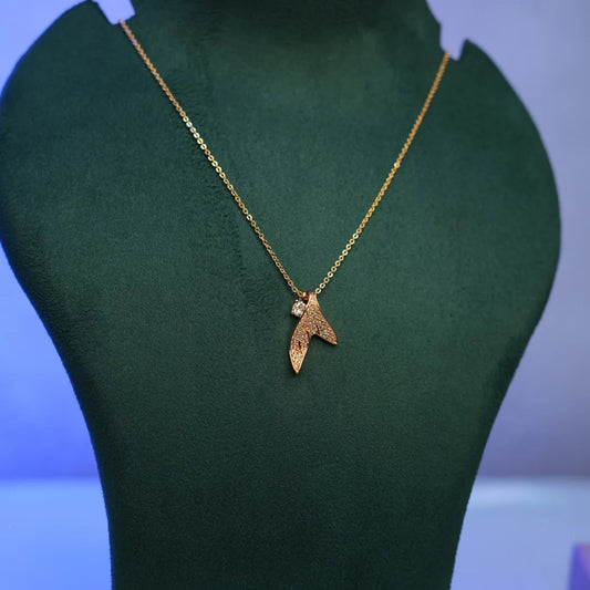 Golden Leaf Necklace