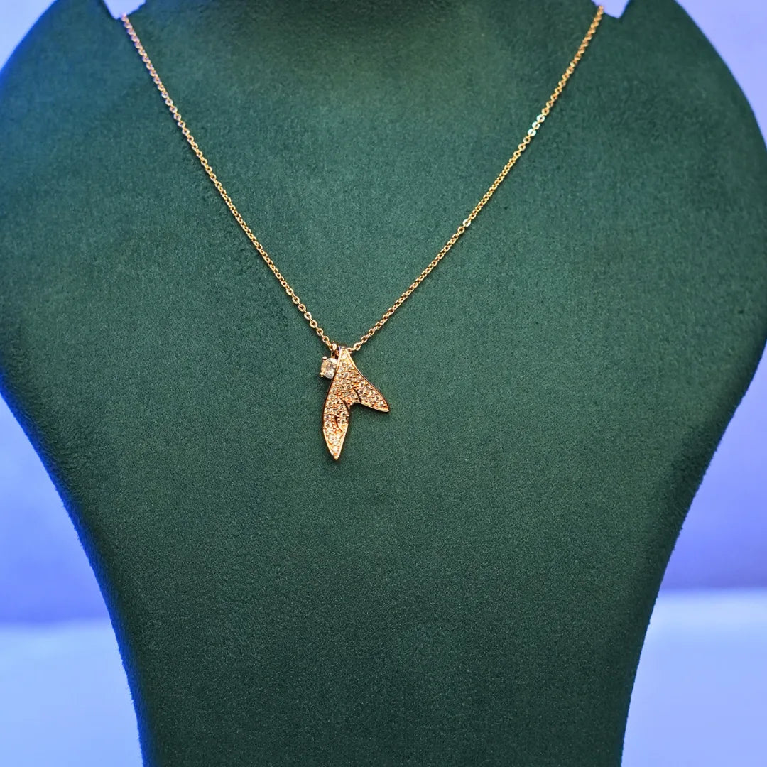 Golden Leaf Necklace