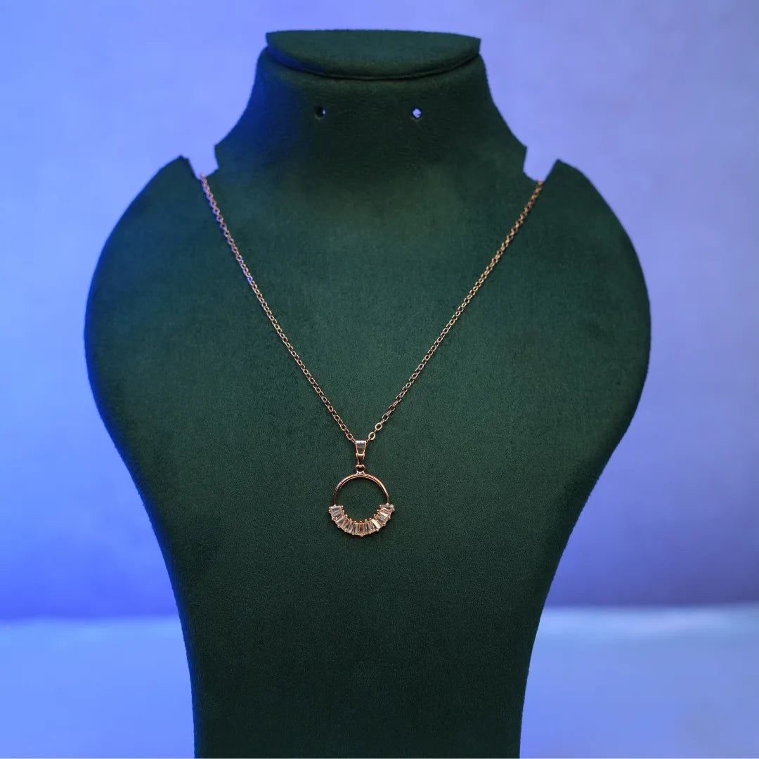 Luna Circle Necklace