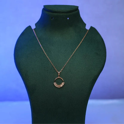 Luna Circle Necklace