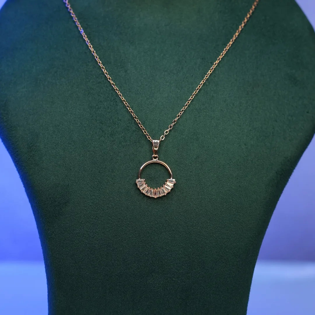 Luna Circle Necklace