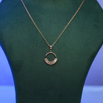 Luna Circle Necklace